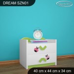 Nočna omarica Dream DM08
